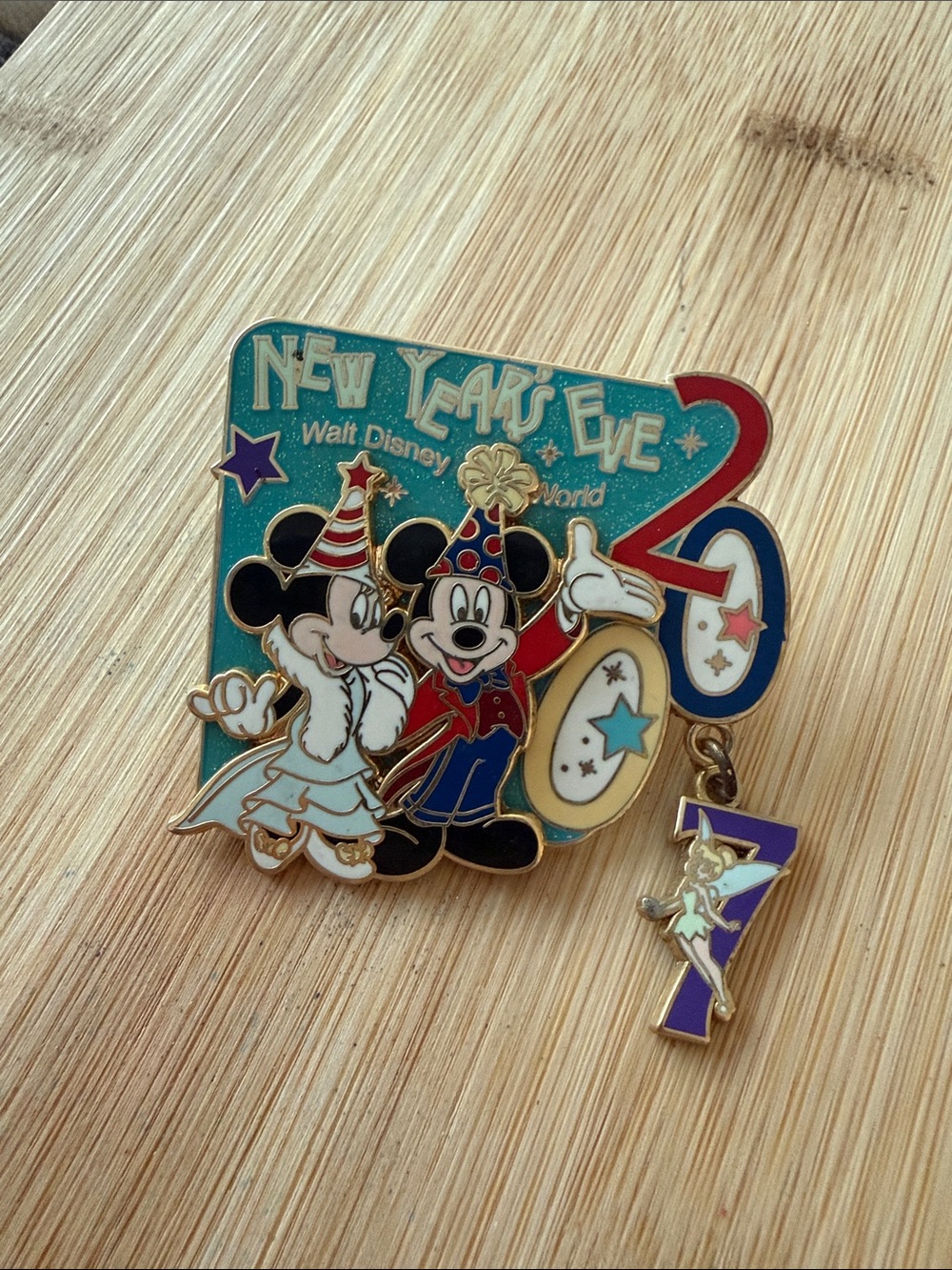 Disney World New Years Eve 2007 Pin